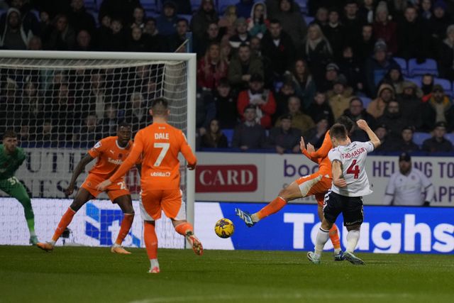 Sky Bet League 1 Bolton Wanderers v Blackpool