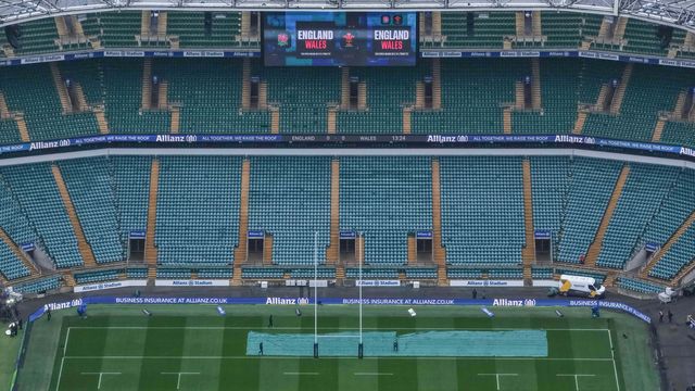 An aerial view of The Allianz Stadium during the Guinness Six Nations 2026 match England vs Wales at Allianz Stadium, Twickenham, United Kingdom on 07 February 2026

(Photo by Mark Cosgrove/News Images)