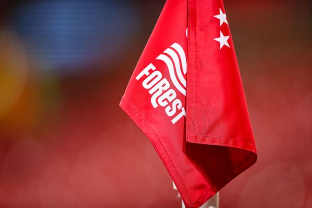 A general view showing the corner flag during the UEFA Europa League Matchday 8 of 8 Nottingham Forest vs Ferencvaros at City Ground, Nottingham, United Kingdom, 29th January 2026

(Photo by Alfie Cosgrove/News Images)