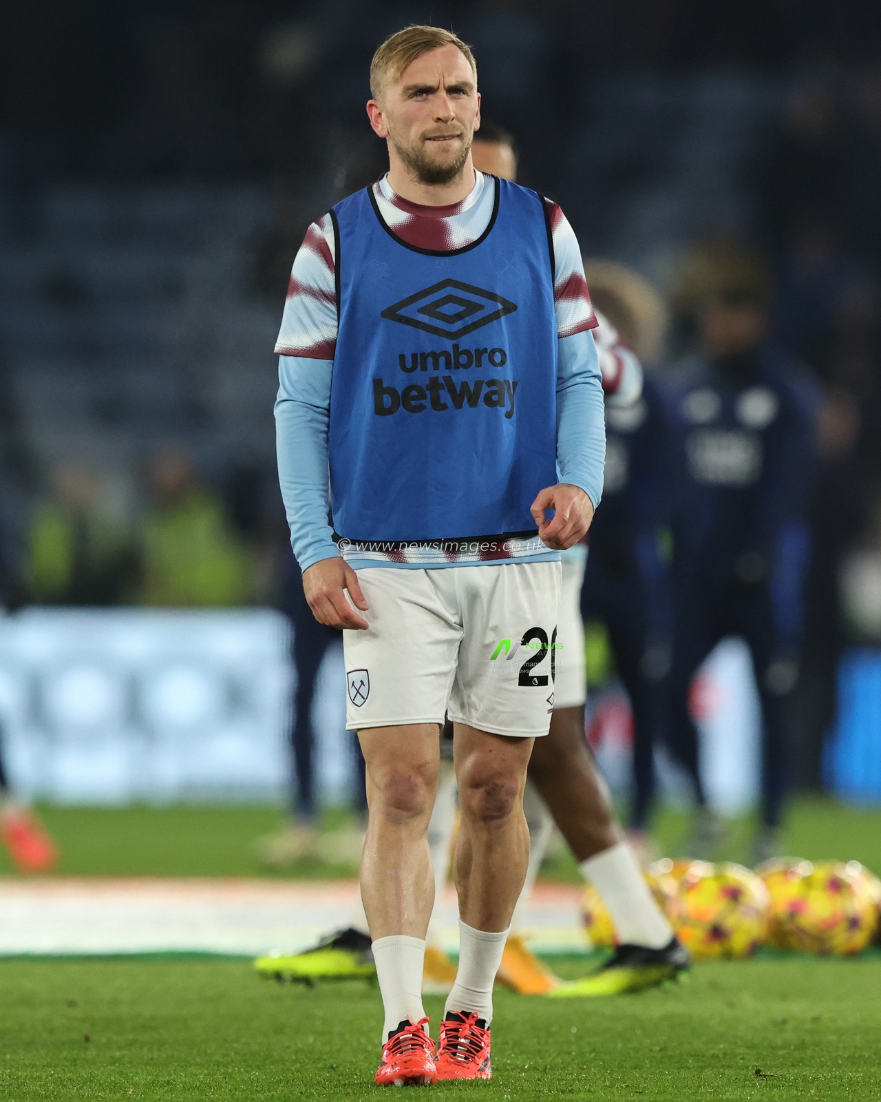 Jarrod Bowen of West Ham United West Ham United during the Premier League match Leicester City vs West Ham United at King Power Stadium, Leicester, United Kingdom, 3rd December 2024

(Photo by Alfie Cosgrove/News Images)