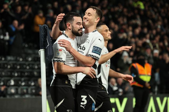 Sky Bet Championship Derby County v Portsmouth