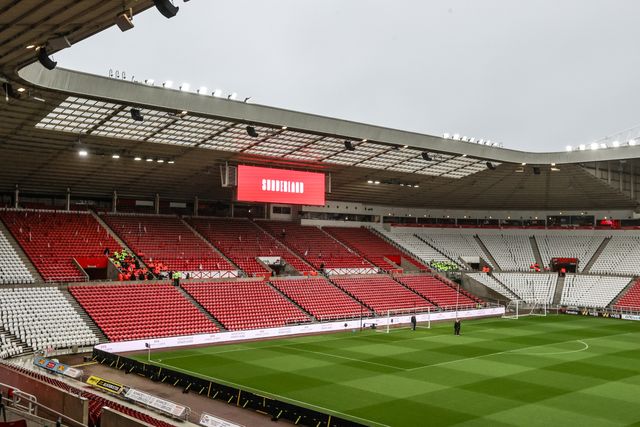 A general view of Stadium Of Light ahead of the Premier League match Sunderland vs Manchester United at Stadium Of Light, Sunderland, United Kingdom on 09 May 2026

(Photo by Alfie Cosgrove/News Images)