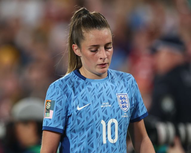 Ella Toone #10 of England during the FIFA Women's World Cup 2023 Final match Spain Women vs England Women at Stadium Australia, Sydney, Australia, 20th August 2023

(Photo by Patrick Hoelscher/News Images)