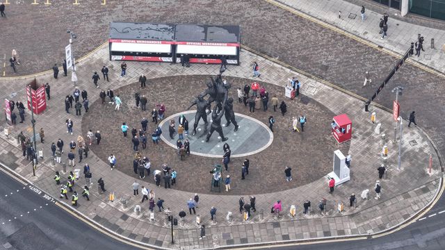 An aerial view of the Core Values Statue during the Quilter Nations Series 2025 match England vs New Zealand at Allianz Stadium, Twickenham, United Kingdom, 15th November 2025

(Photo by Mark Cosgrove/News Images)

*** GER AUT SUI OUT ***