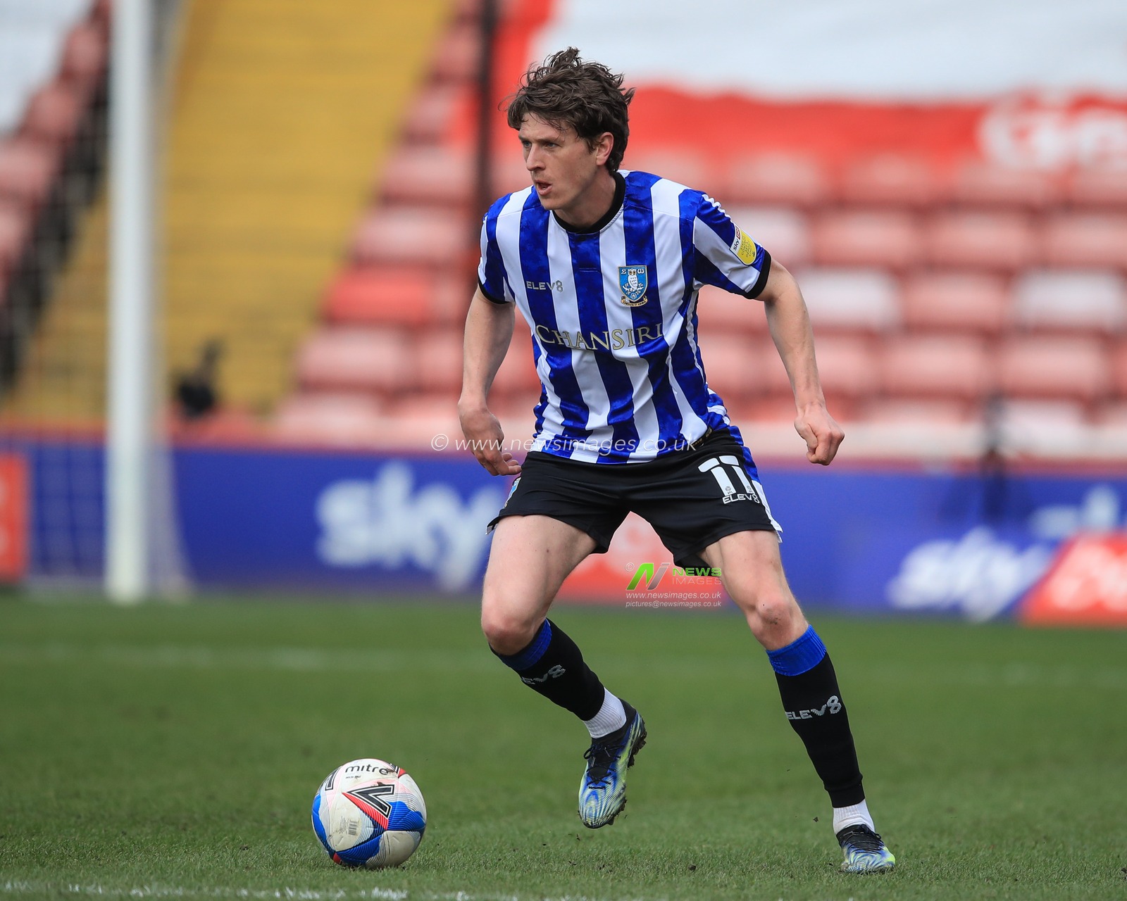 Adam Reach #11 of Sheffield Wednesday during the game