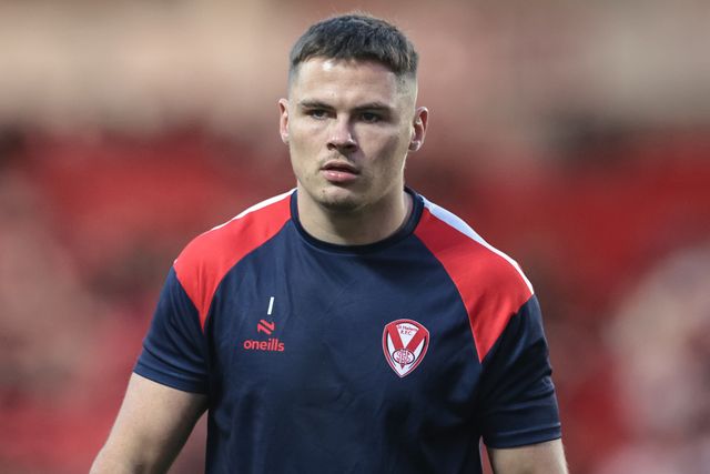 Jack Welsby of St Helens in the pre-game warm up during the Betfred Super League Round 25 match St Helens vs Wigan Warriors at Totally Wicked Stadium, St Helens, United Kingdom, 5th September 2025

(Photo by Mark Cosgrove/News Images)