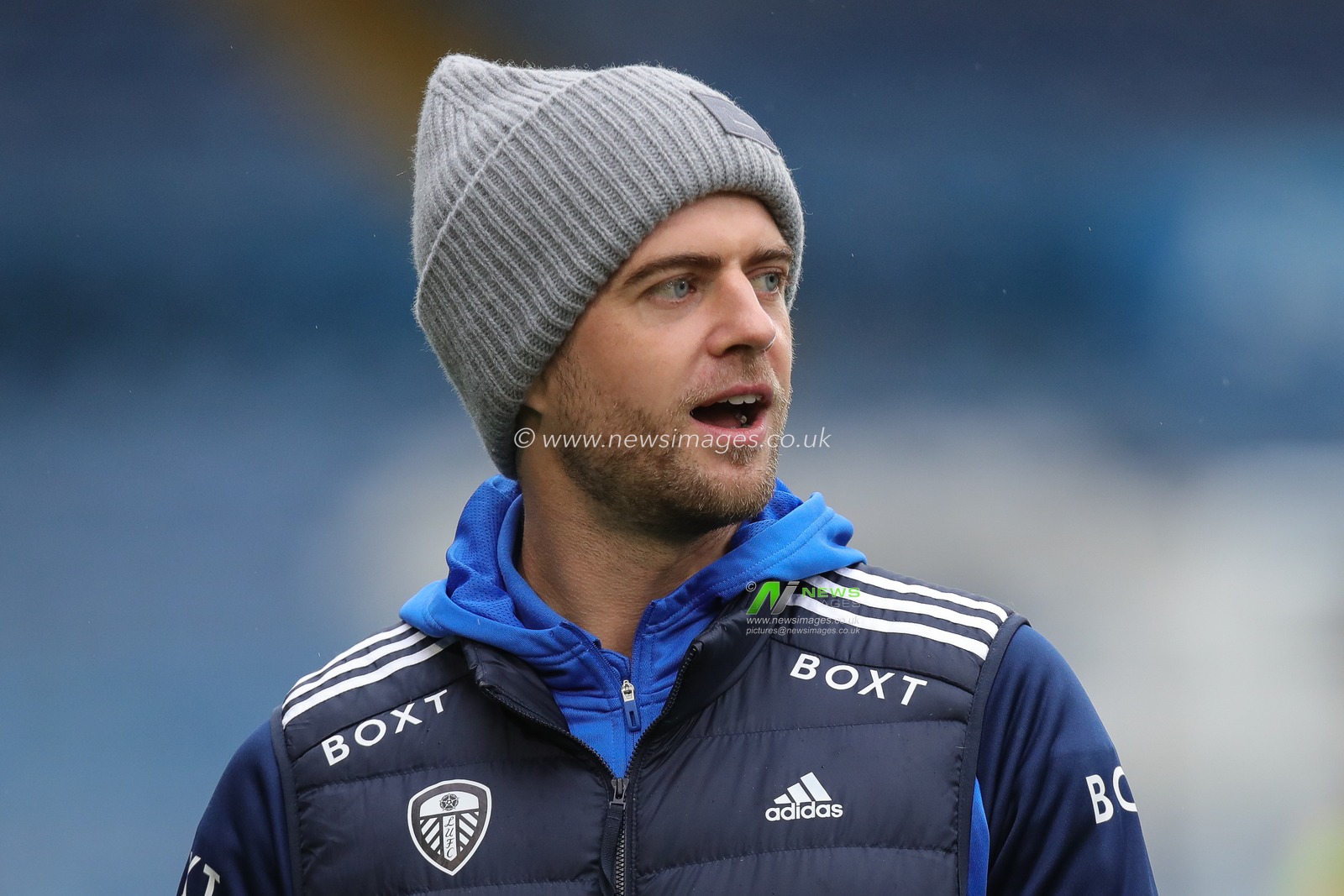 Patrick Bamford #9 of Leeds United arrives at Elland Road Stadium ahead of the Sky Bet Championship match Leeds United vs Huddersfield Town at Elland Road, Leeds, United Kingdom, 28th October 2023

(Photo by James Heaton/News Images)
