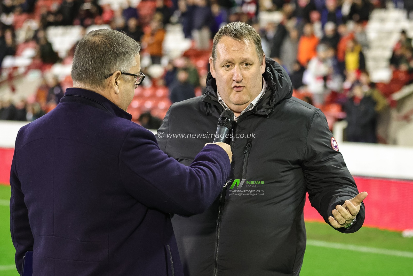 Danny Malin aka Rate my Takeaway is in attendance during the Sky Bet League 1 match Barnsley vs Shrewsbury Town at Oakwell, Barnsley, United Kingdom, 24th October 2023

(Photo by Mark Cosgrove/News Images)