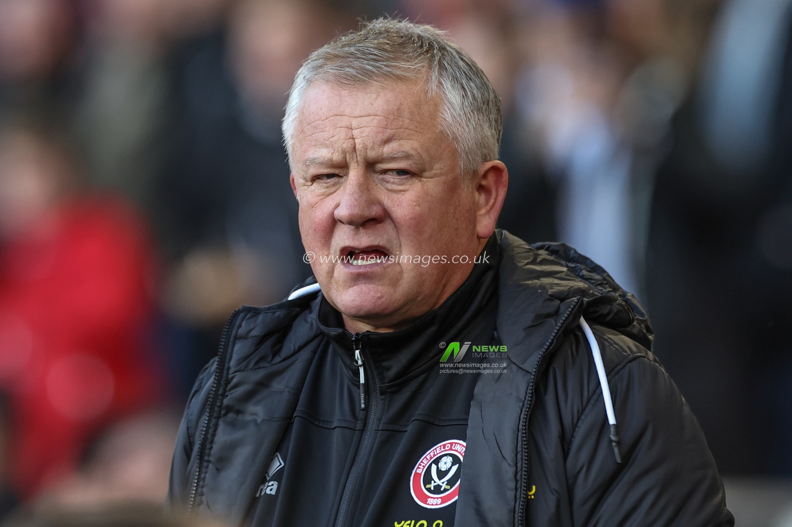 Chris Wilder manager of Sheffield United during the Premier League match Sheffield United vs Brighton and Hove Albion at Bramall Lane, Sheffield, United Kingdom, 18th February 2024

(Photo by Mark Cosgrove/News Images)