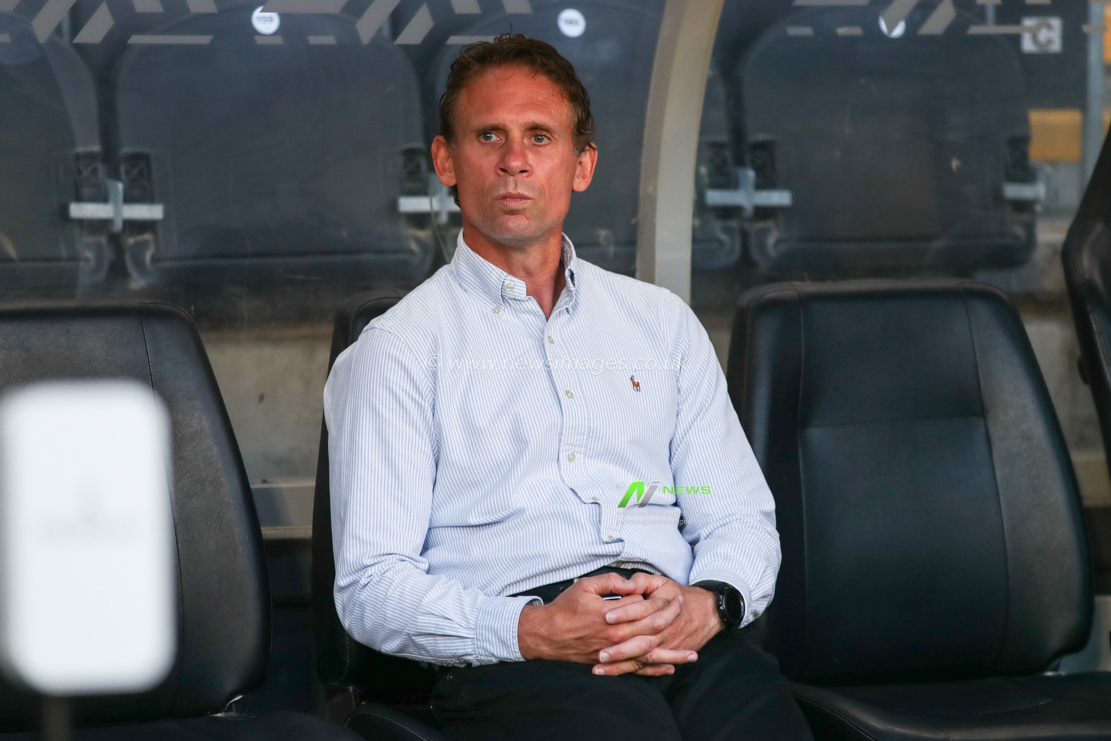 Brett Hodgson Head Coach of Hull FC prior to kick-off