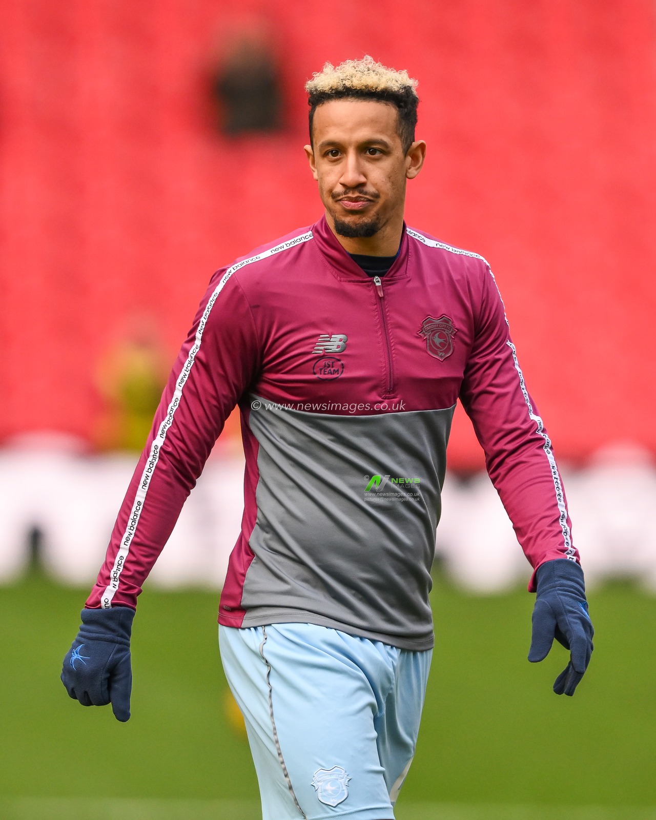 Callum Robinson of Cardiff Cityduring the pre-game warmup ahead of the Sky Bet Championship match Stoke City vs Cardiff City at Bet365 Stadium, Stoke-on-Trent, United Kingdom, 14th December 2024

(Photo by Craig Thomas/News Images)