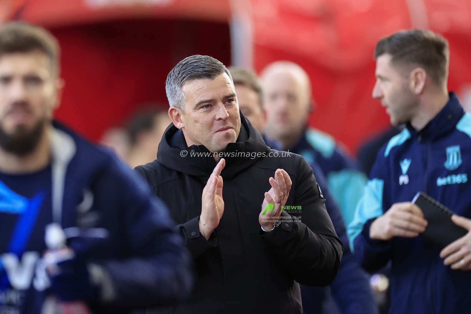 Steven Schumacher the Stoke City manager ahead of the Sky Bet Championship match Stoke City vs Millwall at Bet365 Stadium, Stoke-on-Trent, United Kingdom, 23rd December 2023

(Photo by Conor Molloy/News Images)