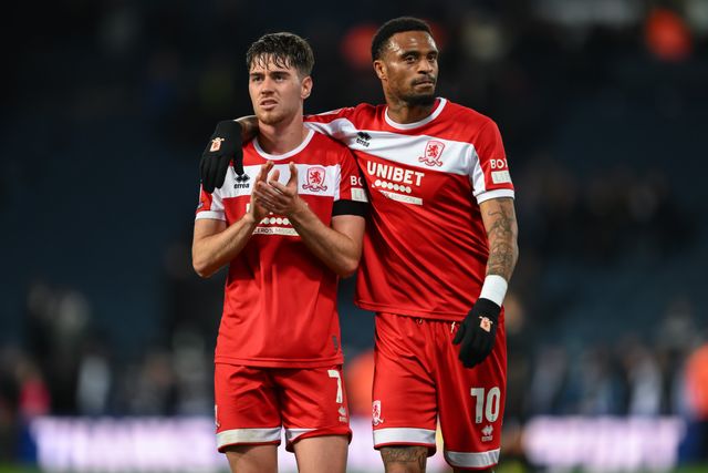 Sky Bet Championship West Bromwich Albion v Middlesbrough