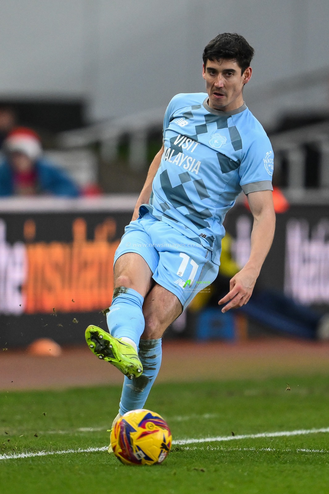 Callum O'Dowda of Cardiff City passes the ball during the Sky Bet Championship match Stoke City vs Cardiff City at Bet365 Stadium, Stoke-on-Trent, United Kingdom, 14th December 2024

(Photo by Craig Thomas/News Images)