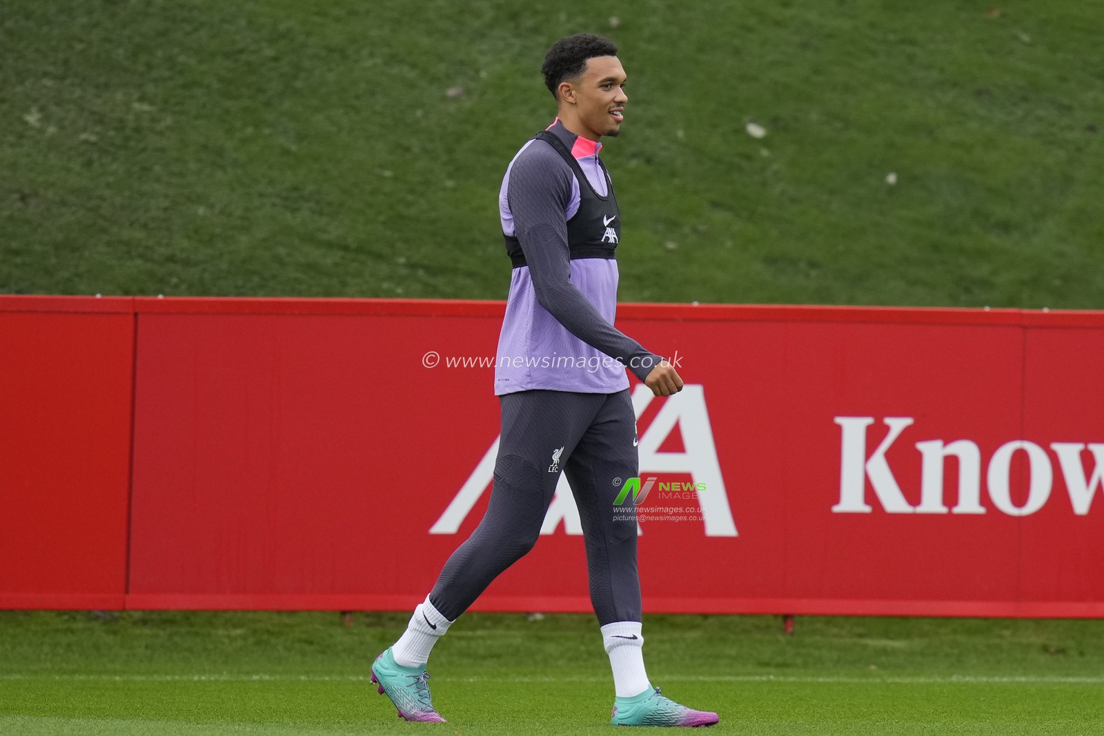 Trent Alexander-Arnold #66 of Liverpool during the Europa League Training Session at AXA Training Centre, Kirkby, United Kingdom, 4th October 2023

(Photo by Steve Flynn/News Images)