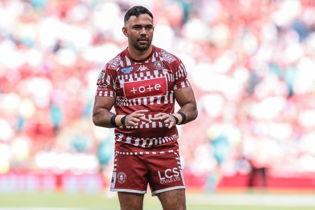 Bevan French of Wigan Warriors in the pre-game warm up during the Betfred Challenge Cup Final match Wigan Warriors vs Hull KR at Wembley Stadium, London, United Kingdom on 30 May 2026

(Photo by Mark Cosgrove/News Images)