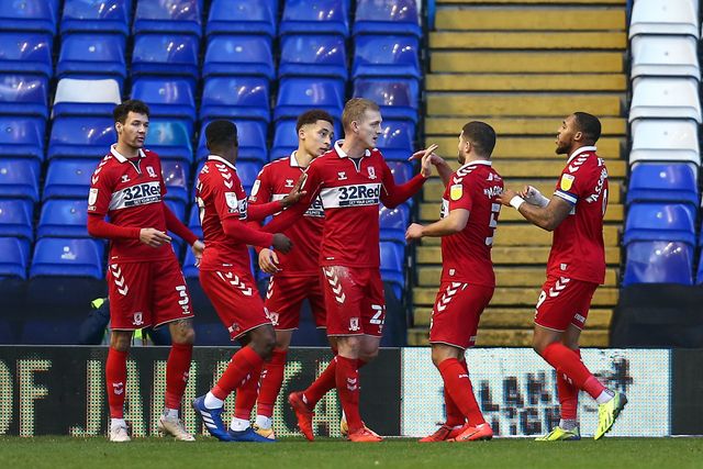 Sky Bet Championship Birmingham City v Middlesbrough