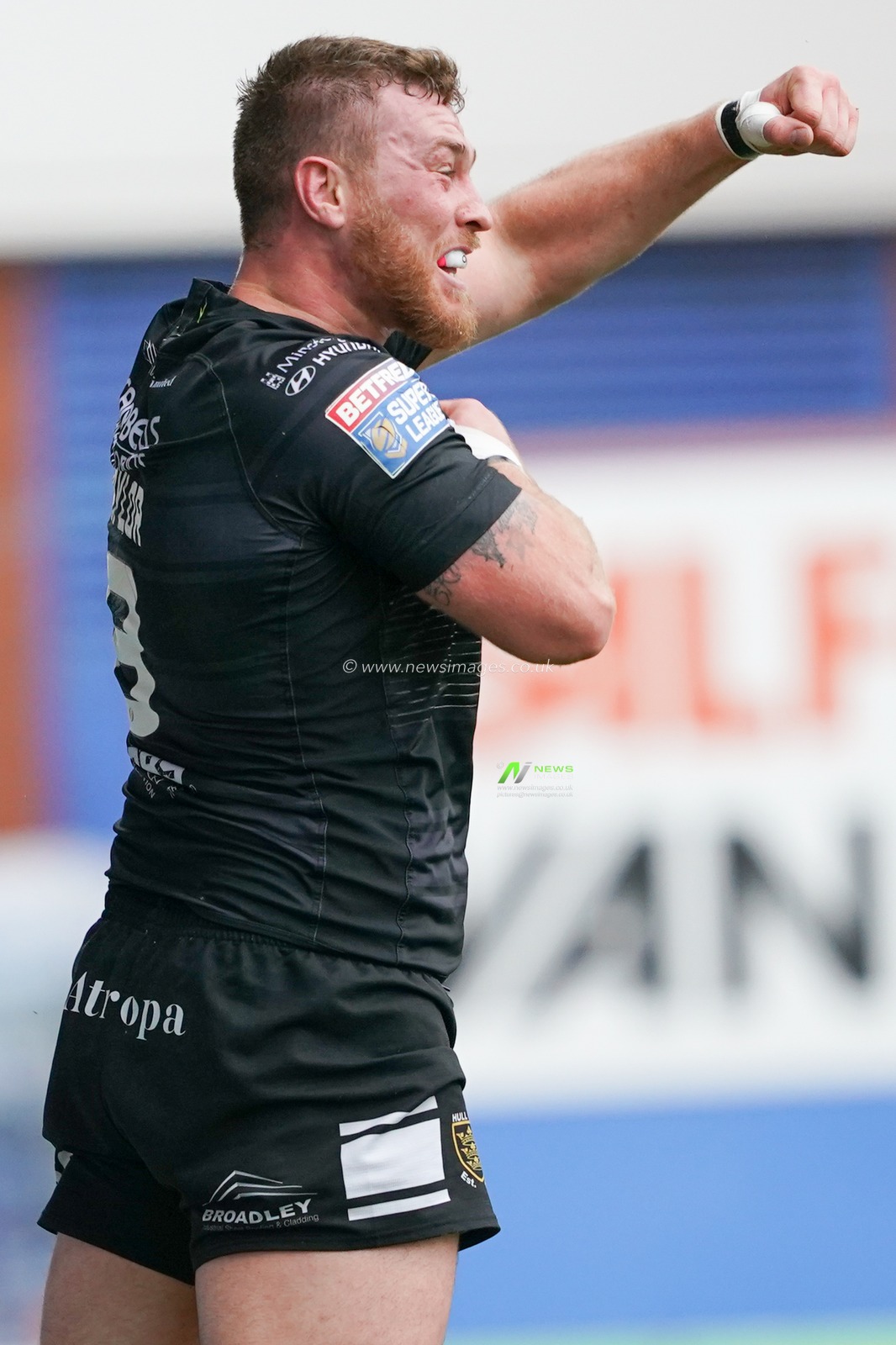 Hull FC's Scott Taylor celebrates scoring his sides second try


18th May 2019 , Halliwell Jones Stadium, Warrington, England;  Betfred Super League, Round 15, Warrington Wolves vs Hull FC ; 

Credit: Terry Donnelly/News Images