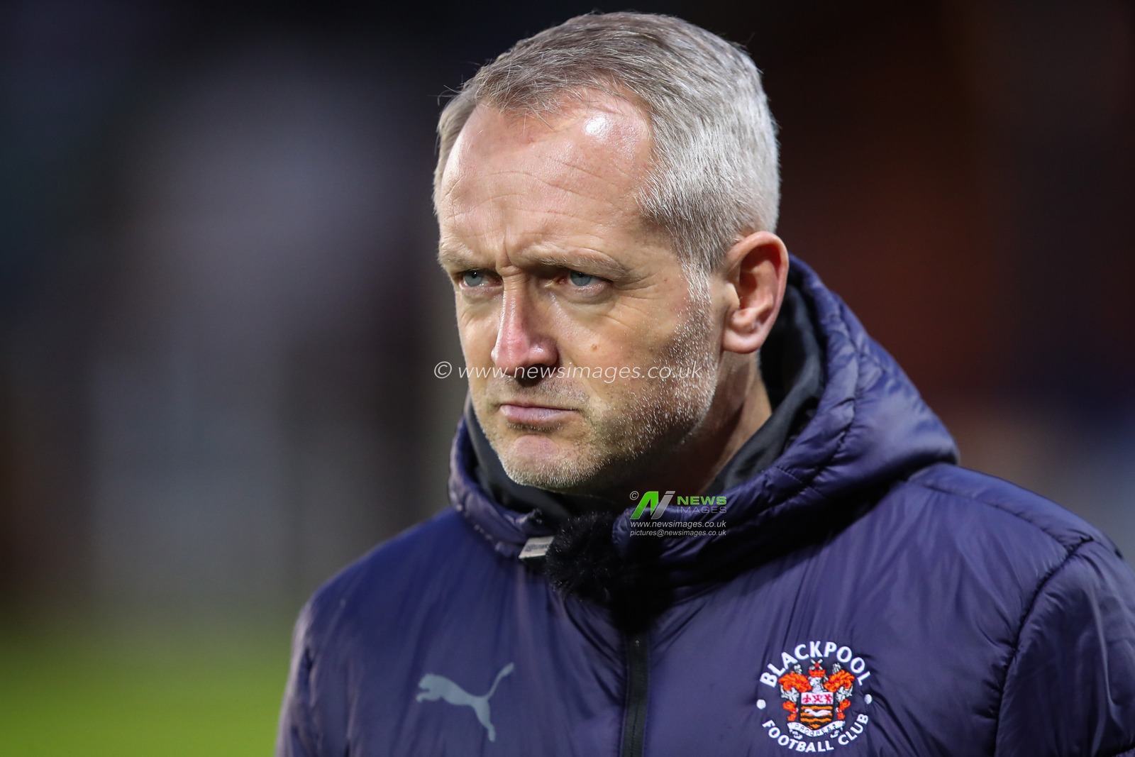 Neil Critchley manager of Blackpool gives an interview after the Sky Bet League 1 match Peterborough United vs Blackpool at Weston Homes Stadium, Peterborough, United Kingdom, 17th February 2024

(Photo by Gareth Evans/News Images)