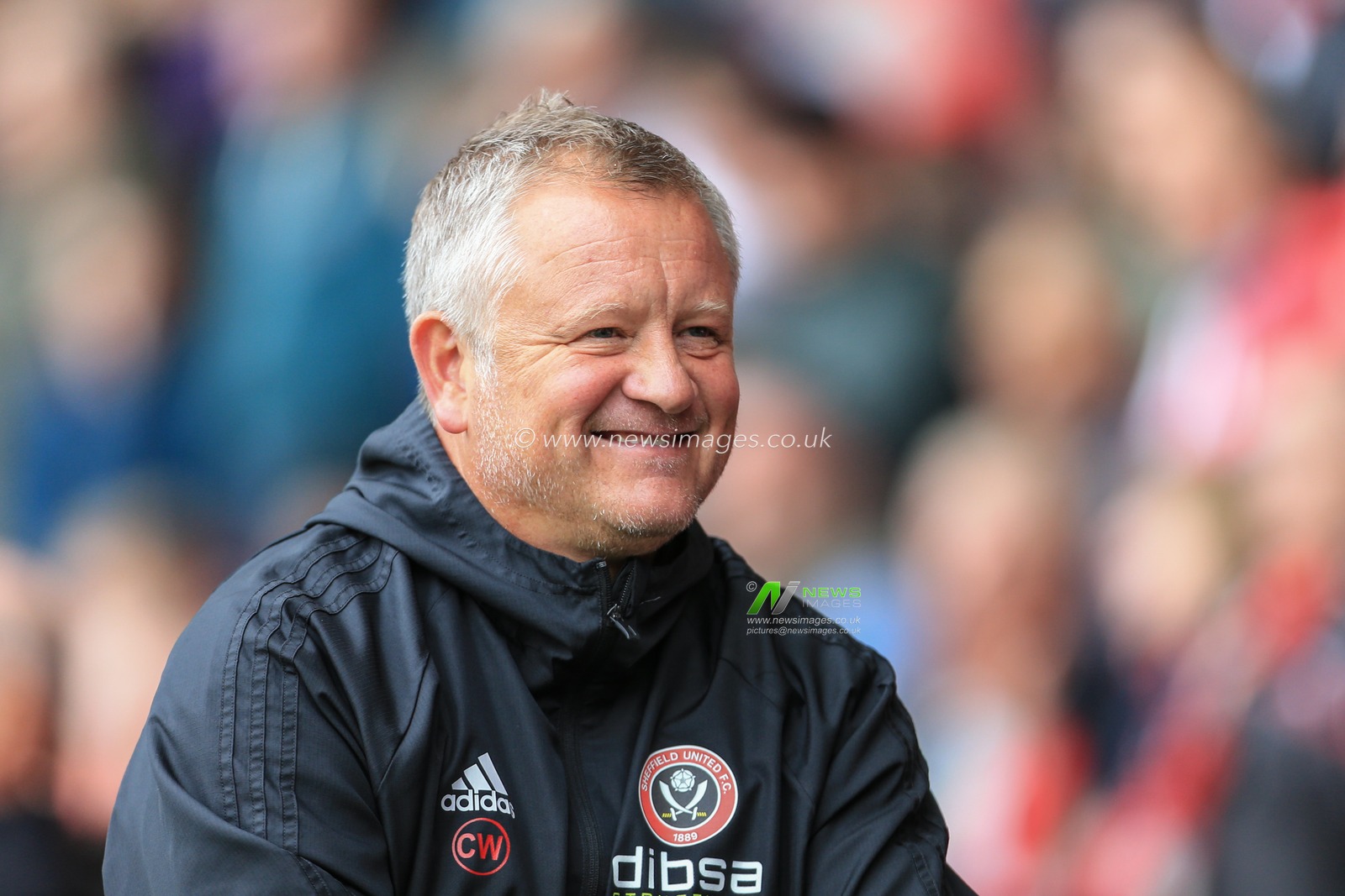 22nd September 2018, Bramall Lane, Sheffield, England; Sky Bet Championship Sheffield United v Preston North End ; Chris Wilder manager of Sheffield United 

Credit: Mark Cosgrove/News Images

EDITORIAL USE ONLY No use with unauthorised audio, video, data, fixture lists, club/league logos or 'live' services. Online in-match use limited to 45 images, no video emulation. No use in betting, games or single club/league/player publications and all English Football League images are subject to DataCo Licence