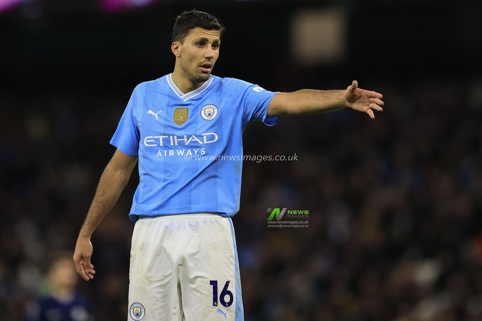 Rodrigo of Manchester City during the Premier League match Manchester City vs Chelsea at Etihad Stadium, Manchester, United Kingdom, 17th February 2024

(Photo by Conor Molloy/News Images)