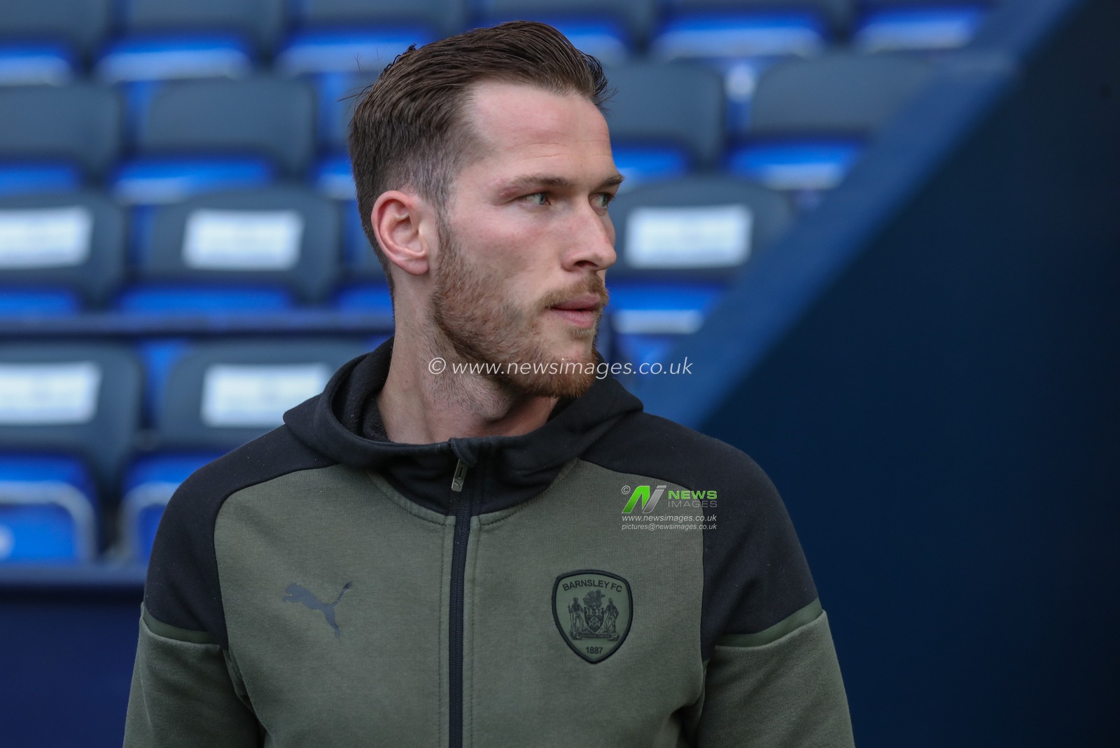 Jamie McCart of Barnsley arrives during the Sky Bet League 1 Play-offs Semi-final second leg match Bolton Wanderers vs Barnsley at Toughsheet Community Stadium, Bolton, United Kingdom, 7th May 2024

(Photo by Alfie Cosgrove/News Images)