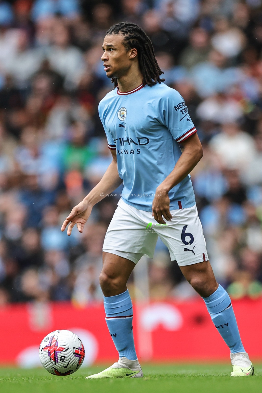 Nathan AkÃ© #6 of Manchester City during the Premier League match Manchester City vs Leeds United at Etihad Stadium, Manchester, United Kingdom, 6th May 2023

(Photo by Mark Cosgrove/News Images)