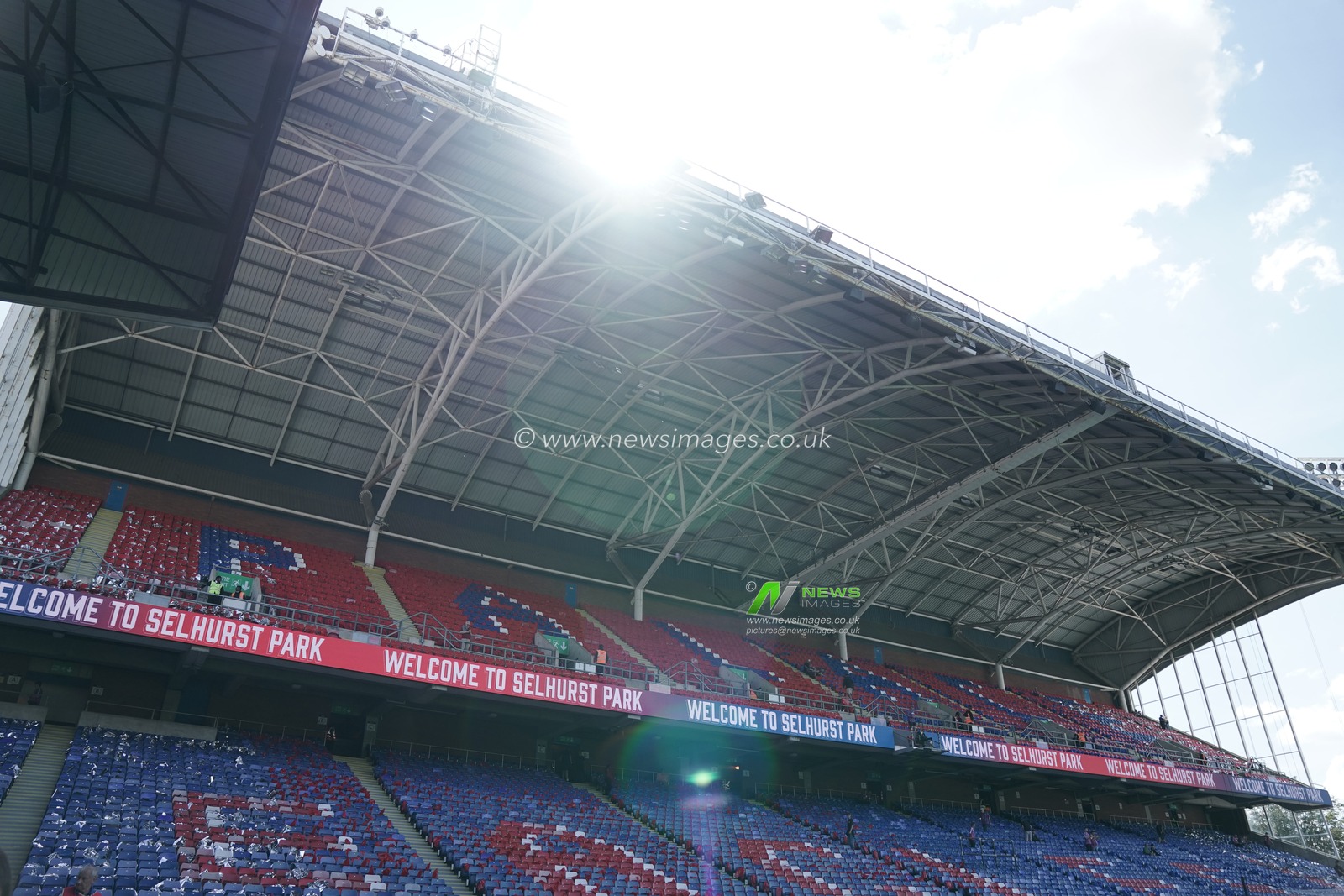 General view of Selhurst Park ahead of the Premier League match Crystal Palace vs Nottingham Forest at Selhurst Park, London, United Kingdom, 24th August 2025

(Photo by Harvey Murphy/News Images)