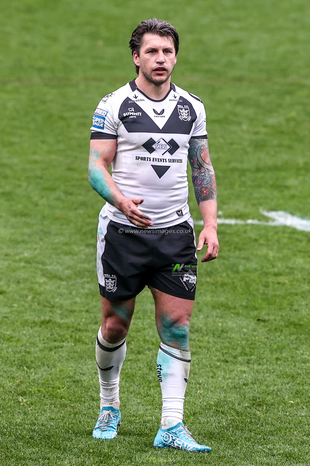 Tom Briscoe of Hull FC during the Betfred Super League round 10 match Hull FC vs Toulouse Olympique at MKM Stadium, Hull, United Kingdom on 03 May 2026

(Photo by Alfie Cosgrove/News Images)