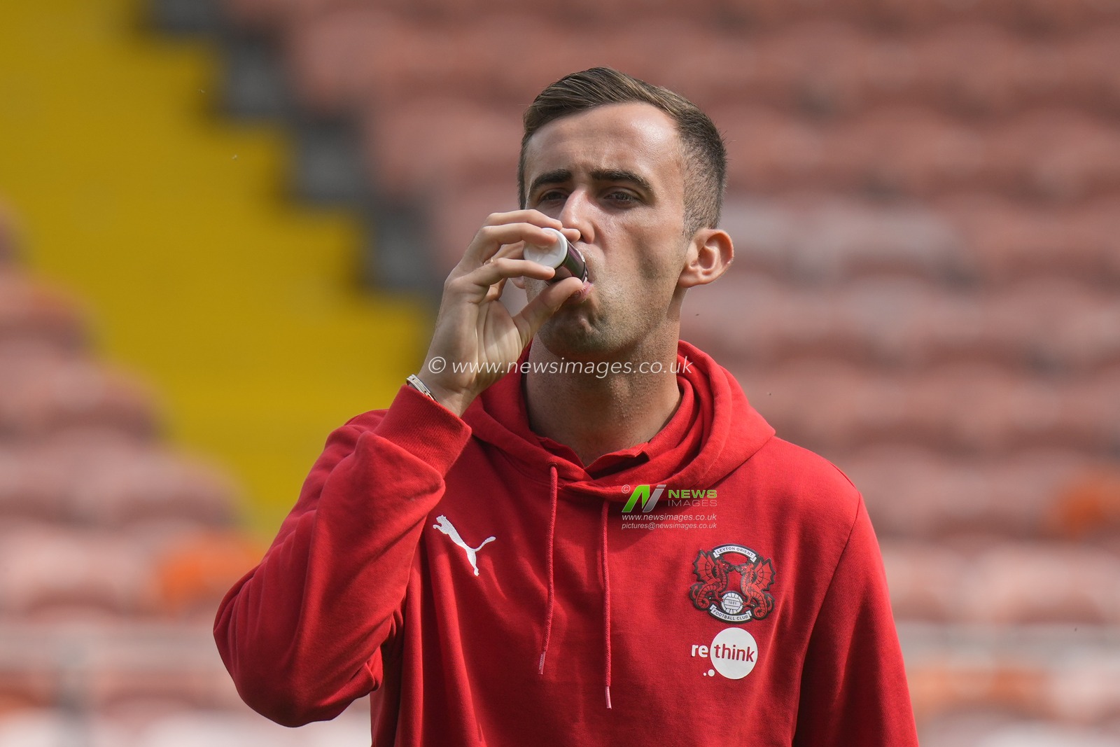 Sam Howes #13 of Leyton Orient inspects the pitch before the Sky Bet League 1 match Blackpool vs Leyton Orient at Bloomfield Road, Blackpool, United Kingdom, 19th August 2023

(Photo by Steve Flynn/News Images)
