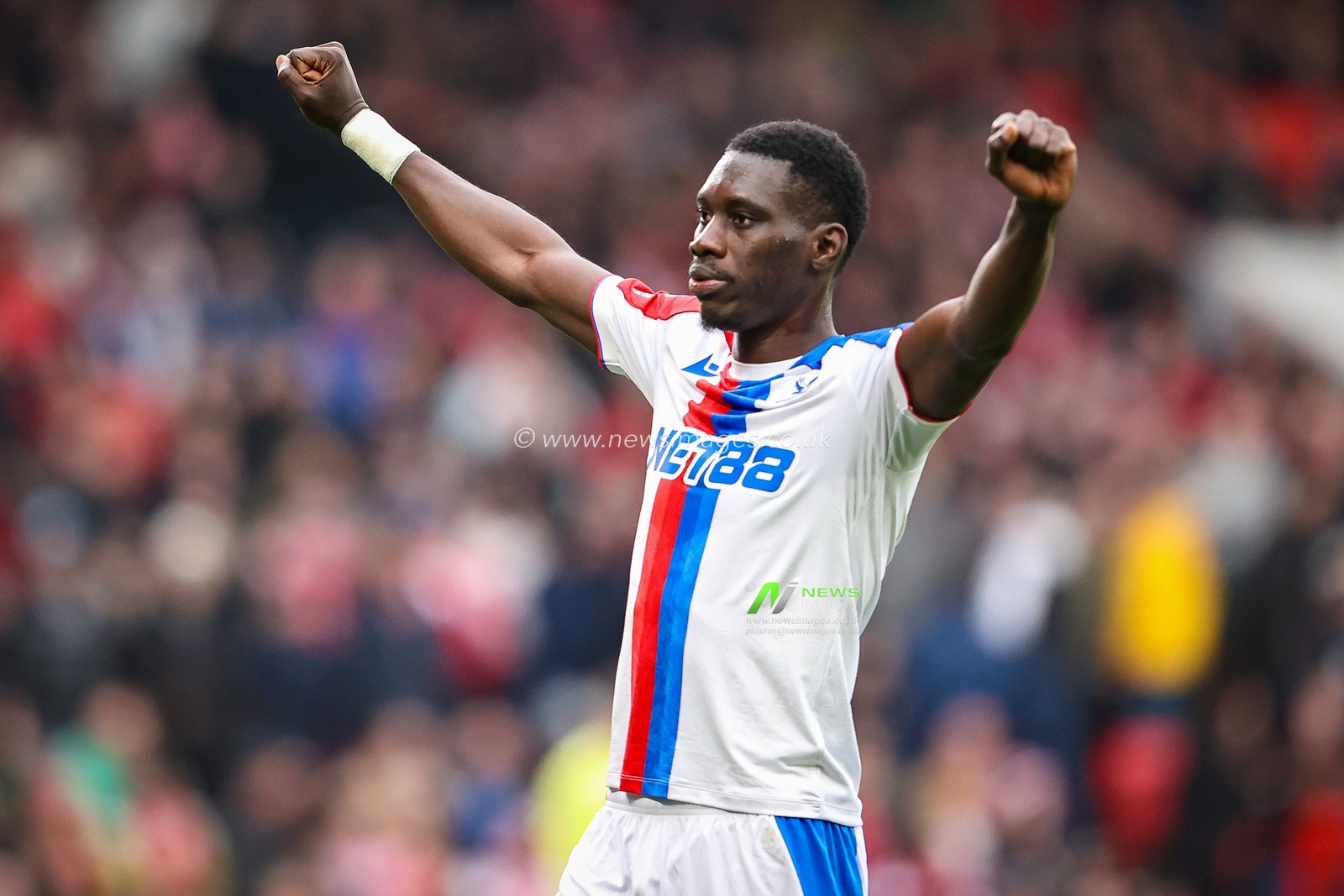 Callum Hudson-Odoi of Nottingham Forest celebrates his penalty goal to make it  during the Premier League match Nottingham Forest vs Crystal Palace at City Ground, Nottingham, United Kingdom, 1st February 2026

(Photo by Alfie Cosgrove/News Images)