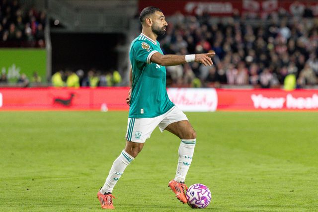 Mohamed Salah of Liverpool during the Premier League match Brentford vs Liverpool at The Gtech Community Stadium, London, United Kingdom, 25th October 2025

(Photo by Ian Stephen/News Images)