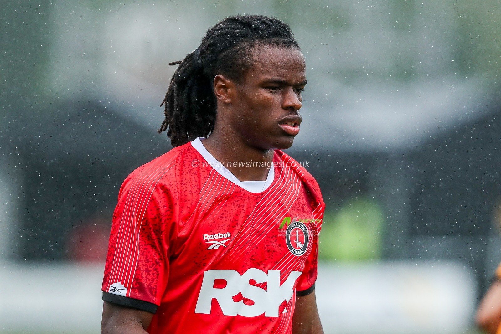 Trialist of Charlton Athletic looks on during the Pre-season friendly match Cambridge United vs Charlton Athletic at Abbey Stadium, Cambridge, United Kingdom, 26th July 2025

(Photo by Izzy Poles/News Images)