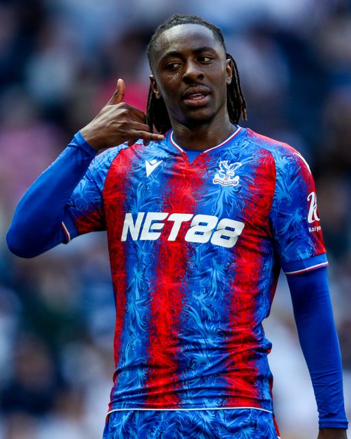Eberechi Eze of Crystal Palace celebrates his goal to make it 0-1 during the Premier League match Tottenham Hotspur vs Crystal Palace at Tottenham Hotspur Stadium, London, United Kingdom, 11th May 2025

(Photo by Izzy Poles/News Images)