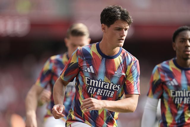 Christian Norgaard of Arsenal ahead of the Pre-season friendly match Arsenal vs Villarreal at Emirates Stadium, London, United Kingdom, 6th August 2025

(Photo by Harvey Murphy/News Images)