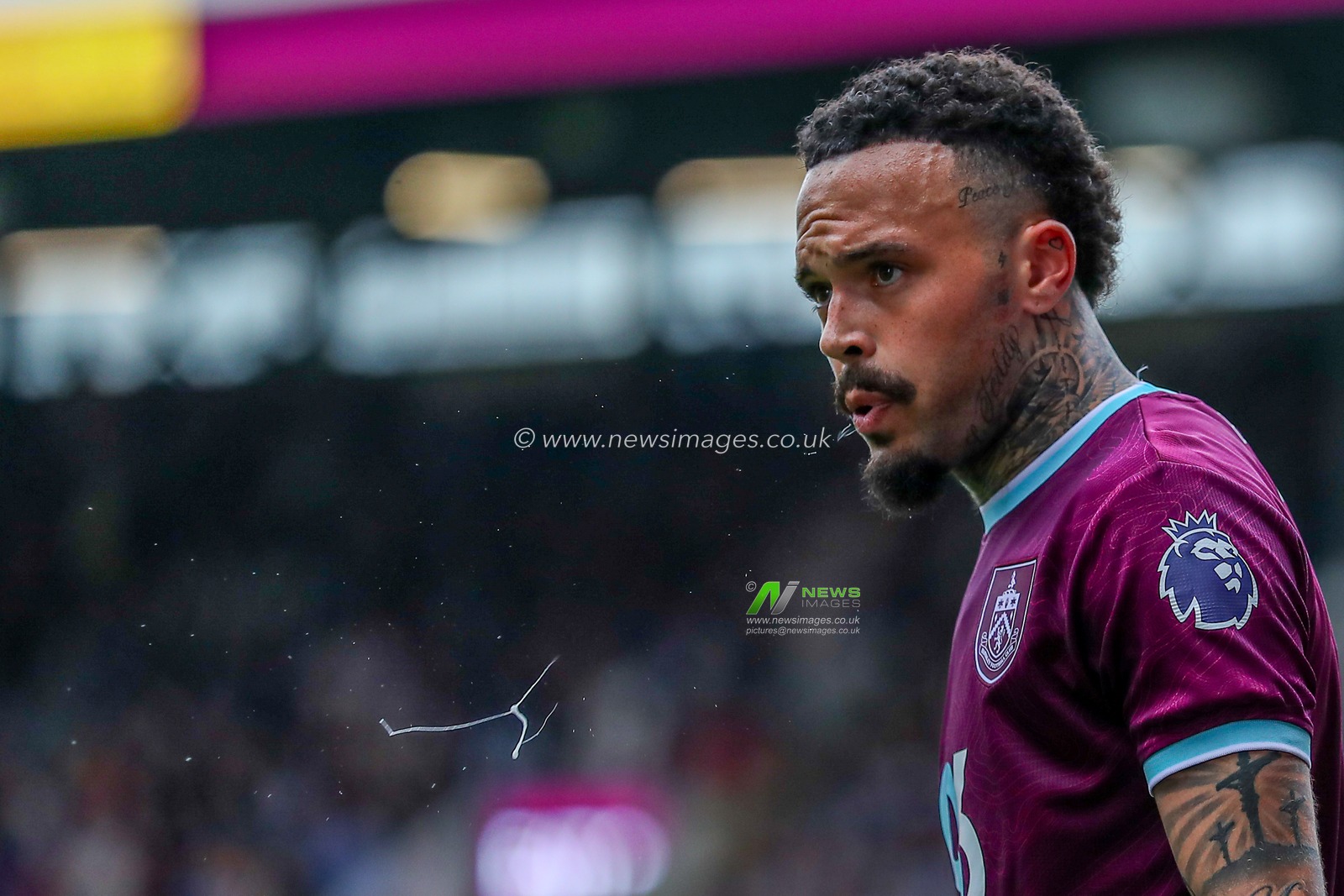 Quilindschy Hartman of Burnley during the Premier League match Burnley vs Sunderland at Turf Moor, Burnley, United Kingdom, 23rd August 2025

(Photo by Jorge Horsted/News Images)