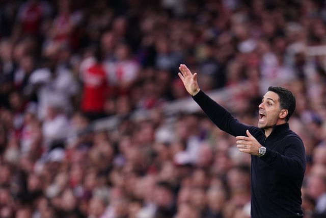 Mikel Arteta manager of Arsenal during the Premier League match Arsenal vs Fulham at Emirates, London, United Kingdom on 02 May 2026

(Photo by Harvey Murphy/News Images)