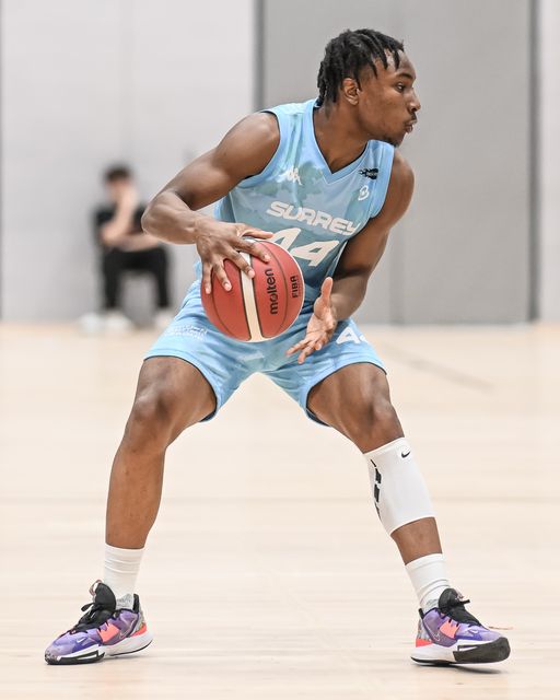 Di-jani Parkinson of Surrey Scorchers in action during the British Basketball Championship match Cheshire Phoenix vs Surrey Scorchers at Ellesmere Port Sports Village, Ellesmere Port, United Kingdom, 19th November 2023

(Photo by Craig Thomas/News Images)
