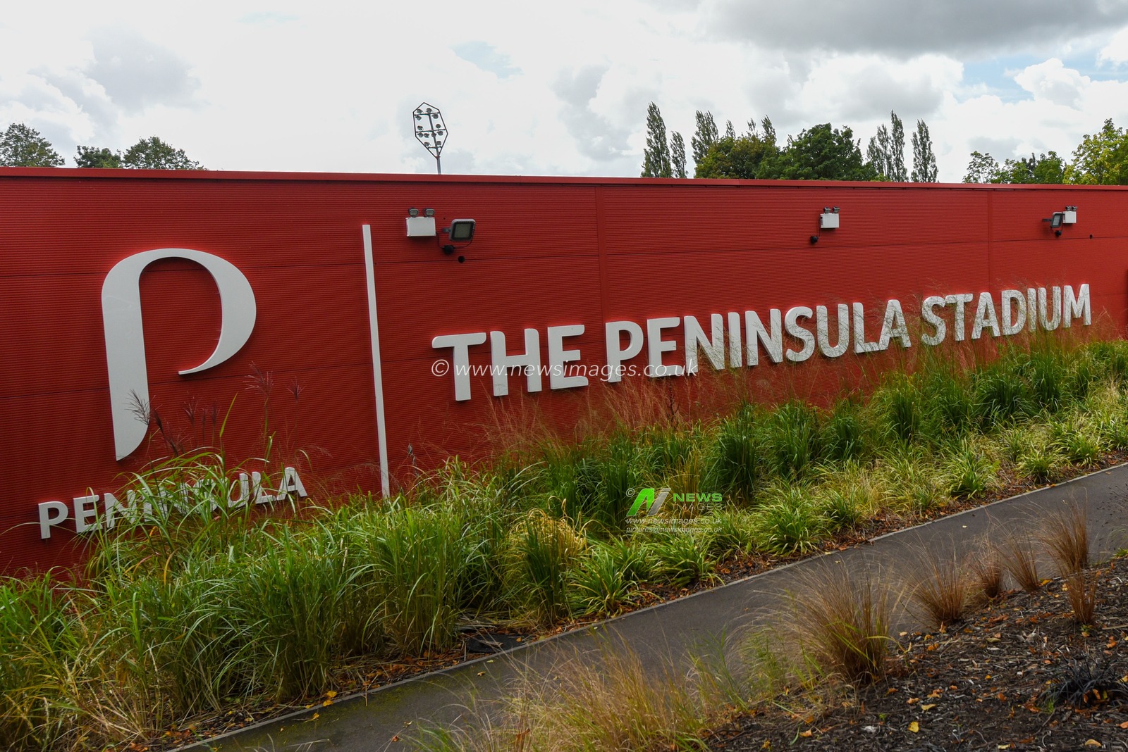 A general view of the Peninsula Stadium, the home of Salford City