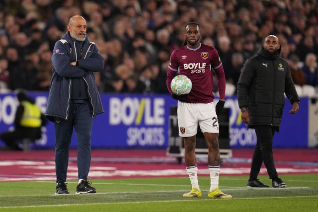during the Premier League match West Ham United vs Manchester City at London Stadium, London, United Kingdom on 14 March 2026

(Photo by Harvey Murphy/News Images)