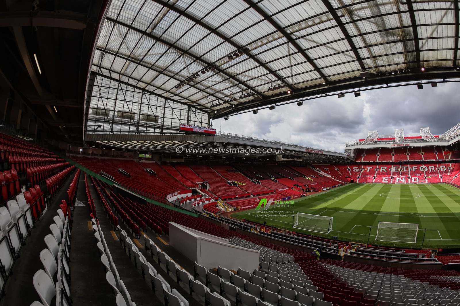 A general view of Old Trafford during the Premier League match Manchester United vs Nottingham Forest at Old Trafford, Manchester, United Kingdom on 17 May 2026

(Photo by Mark Cosgrove/News Images)