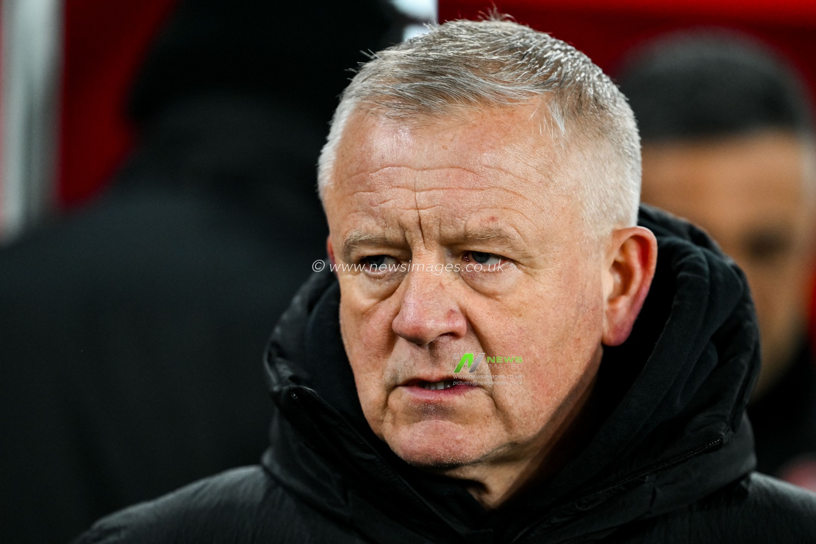Chris Wilder of Sheffield United looks on prior to the Sky Bet Championship match Sheffield United vs Middlesbrough at Bramall Lane, Sheffield, United Kingdom, 12th February 2025

(Photo by Craig Thomas/News Images)