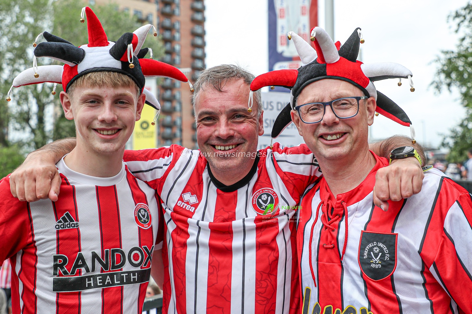 Sheffield United fans ahead of the Sky Bet Championship Playoff Final match Sheffield United vs Sunderland at Wembley Stadium, London, United Kingdom, 24th May 2025

(Photo by Izzy Poles/News Images)