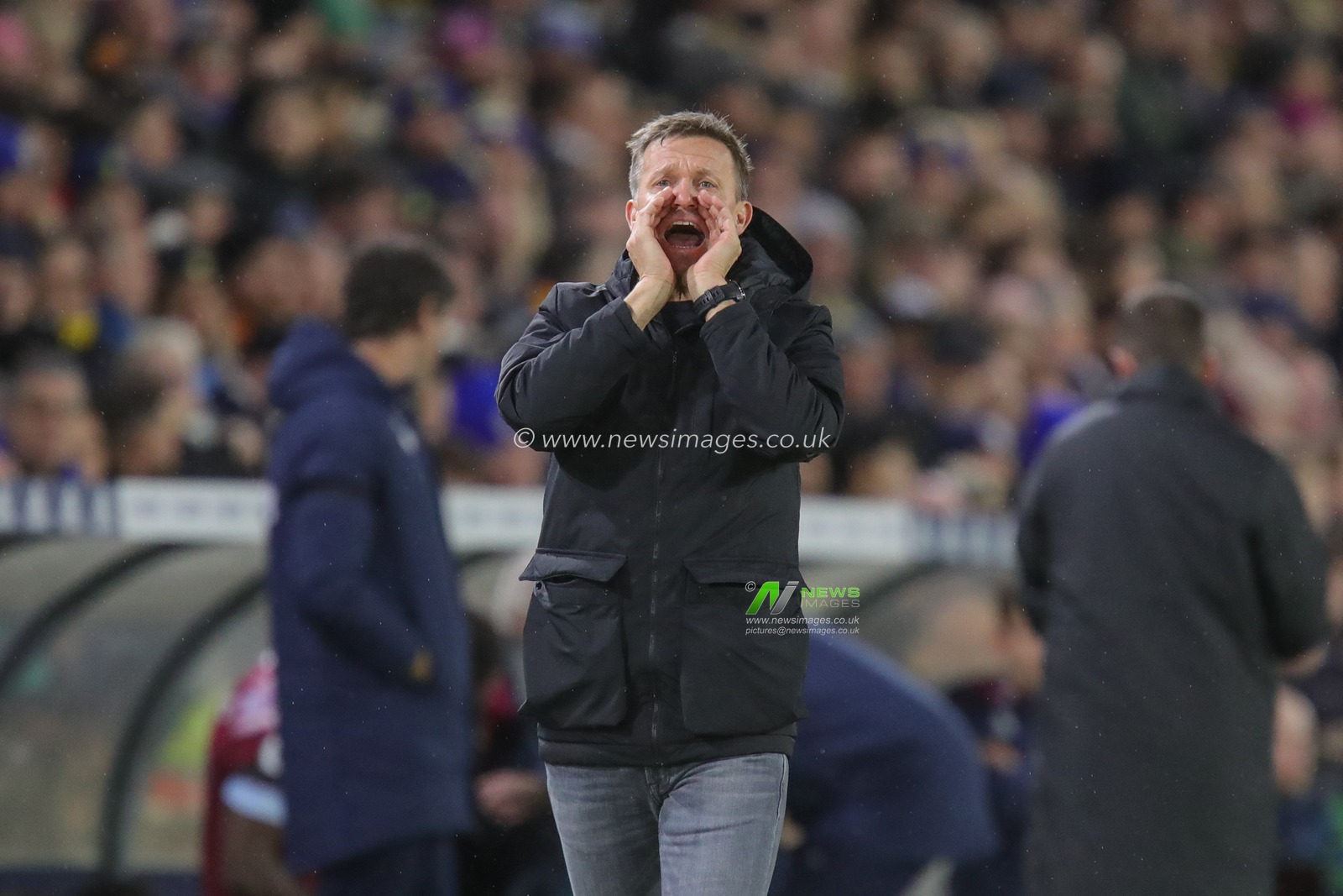 Jesse Marsch manager of Leeds United shouts during the Premier League match Leeds United vs West Ham United at Elland Road, Leeds, United Kingdom, 4th January 2023

(Photo by James Heaton/News Images)