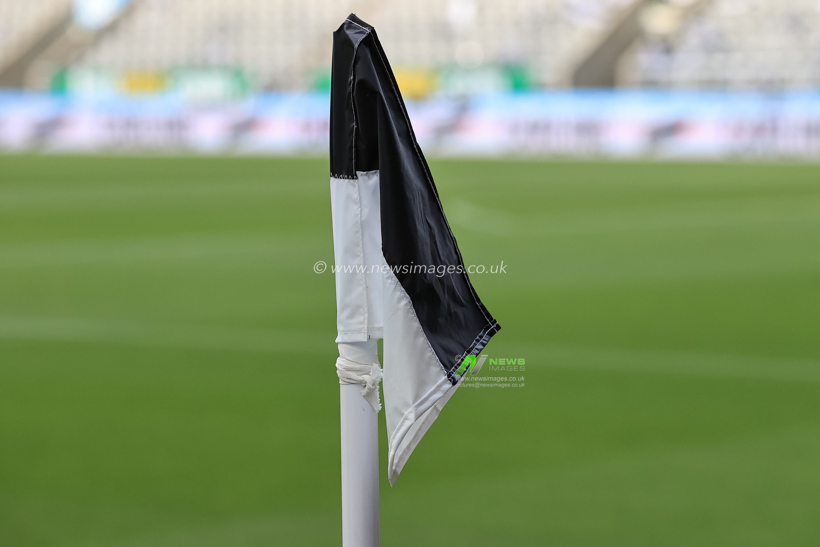 A corner flag at St. James's Park