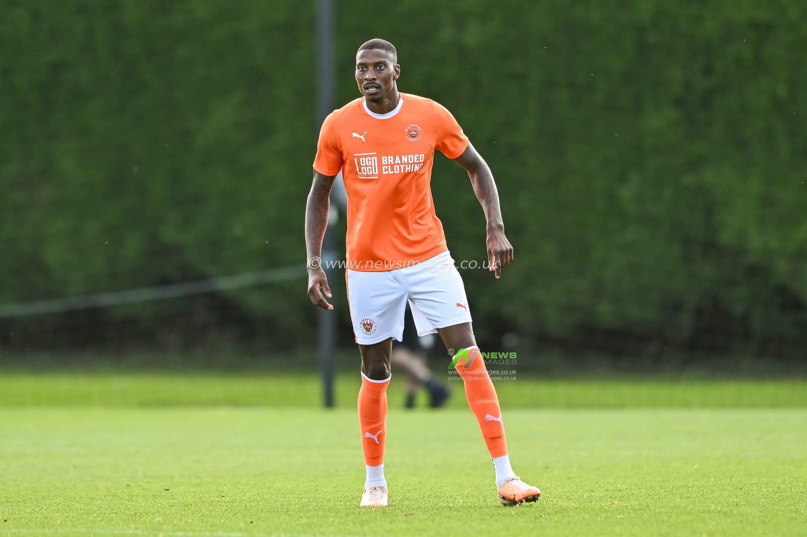 during the Central League match Preston North End vs Blackpool at Springfield Training Ground, Preston, United Kingdom, 26th September 2023

(Photo by Craig Thomas/News Images)