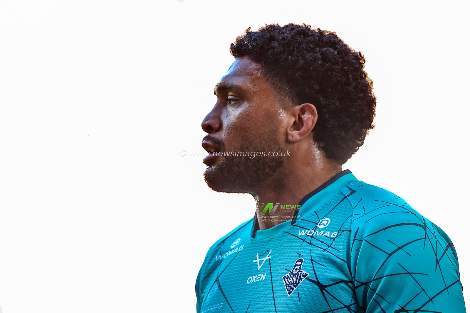 Taane Milne of Huddersfield Giants during pre-game warm up during the Betfred Super League round 18 match Wigan Warriors vs Huddersfield Giants at The Brick Community Stadium, Wigan, United Kingdom, 11th July 2025

(Photo by Alfie Cosgrove/News Images)
