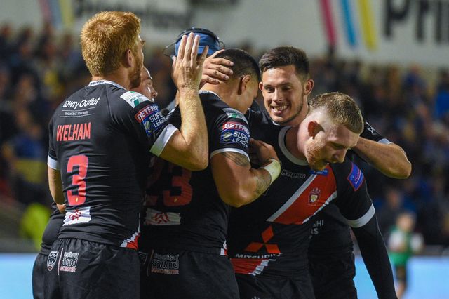 Betfred Super League Rugby Round 27 Salford Red Devils vs Warrington Wolves