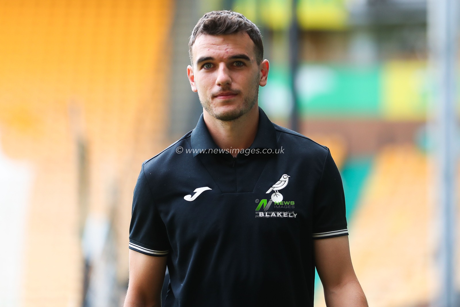 Liam Gibbs of Norwich City arrives at Carrow Road prior to the Sky Bet Championship match Norwich City vs Blackburn Rovers at Carrow Road, Norwich, United Kingdom, 17th August 2024

(Photo by Izzy Poles/News Images)