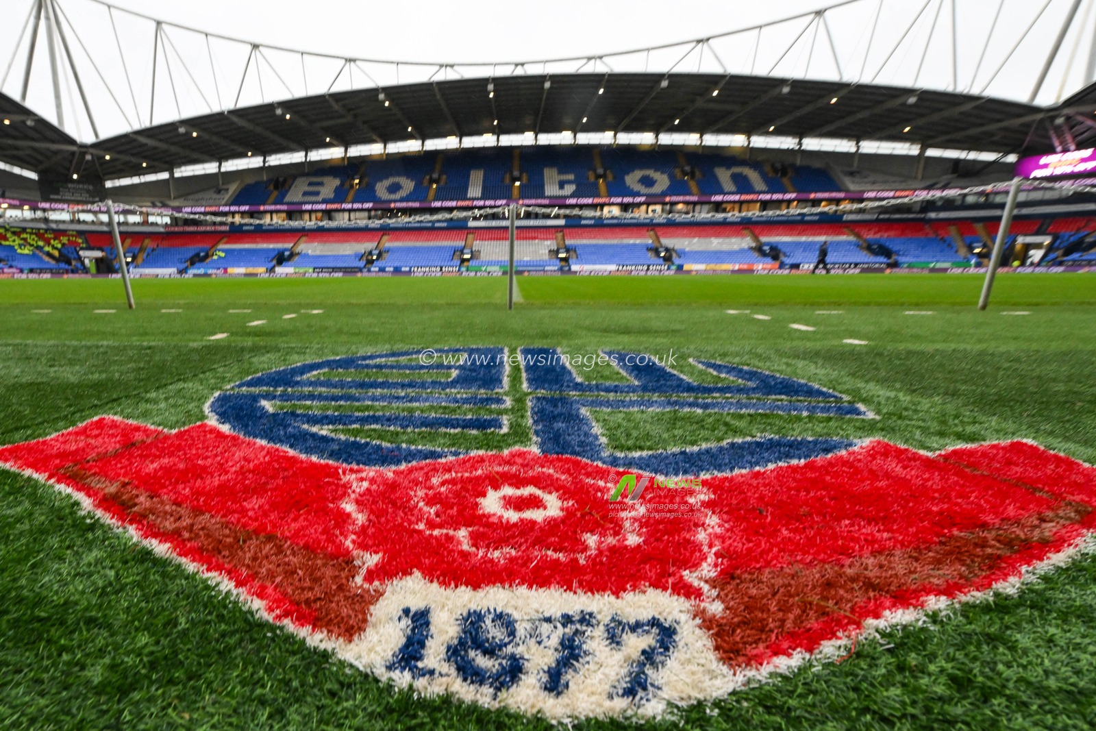 A general view of Bloomfield Road, Home of Blackpool, ahead of the Sky Bet League 1 match Bolton Wanderers vs Blackpool at Toughsheet Community Stadium, Bolton, United Kingdom, 23rd November 2024

(Photo by Craig Thomas/News Images)